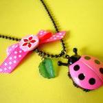 Petit Cutie Ladybug - ♥ Watch Locket With..