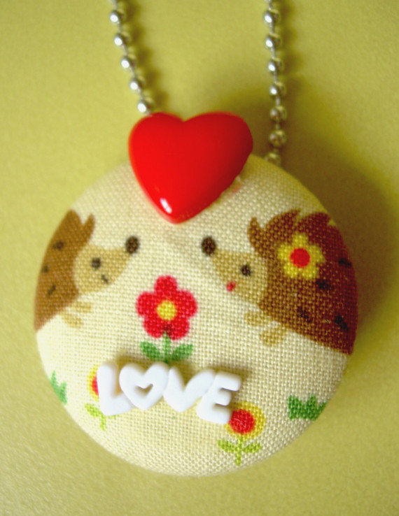 Pockies In Love - ♥ Pendant / Necklace / Brooch ♥